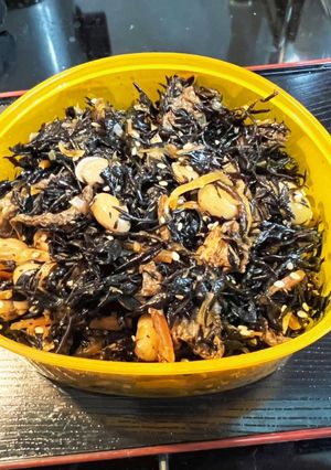 鰻蒲焼きのタレでひじきの炊いたん！-レシピのメイン写真