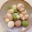 色色アーモンドプードル入りクッキー