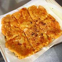 รูปของ オートミールとキムチ入り豆腐チヂミ