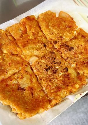 オートミールとキムチ入り豆腐チヂミ-レシピのメイン写真