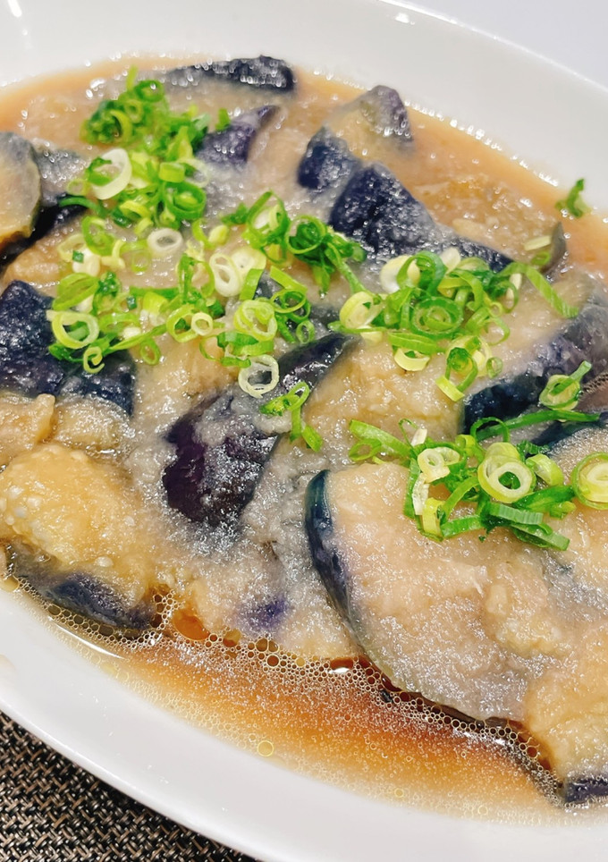 お財布おたすけ！揚げナスのみぞれ煮-レシピのメイン写真