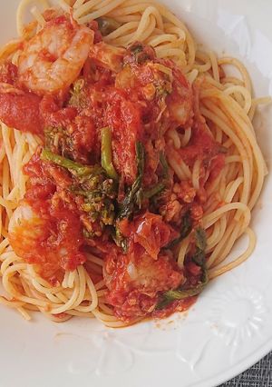 キヨエのトマトソース☆パスタ-レシピのメイン写真