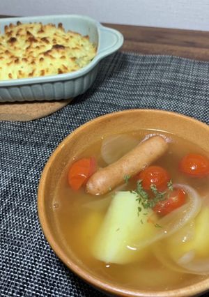 切手入れて茹でるだけ！ポトフ！-レシピのメイン写真