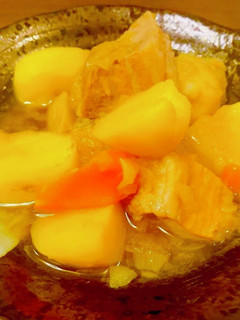新タマネギと豚角煮の無水肉じゃが-レシピのメイン写真