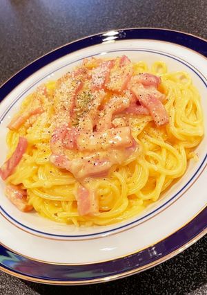 簡単濃厚カルボナーラ-レシピのメイン写真