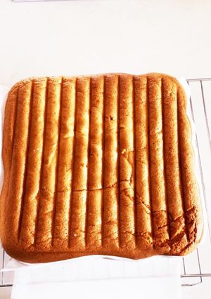 ガラス容器で失敗なし！スポンジ生地-レシピのメイン写真