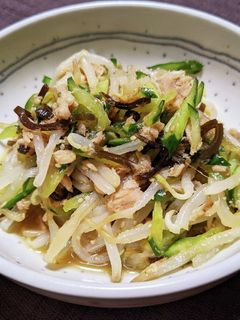 もやしときゅうりとツナの和え物-レシピのメイン写真