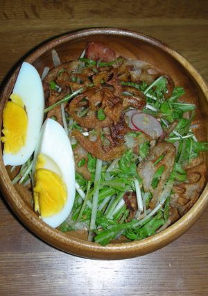 揚げれんこんとお野菜たっぷりサラダ-レシピのメイン写真