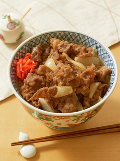 牛ほほ肉スライスの牛丼-レシピのメイン写真