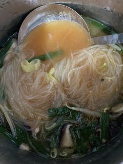 ピリ辛な中華春雨スープ-レシピのメイン写真