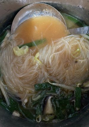 ピリ辛な中華春雨スープ-レシピのメイン写真