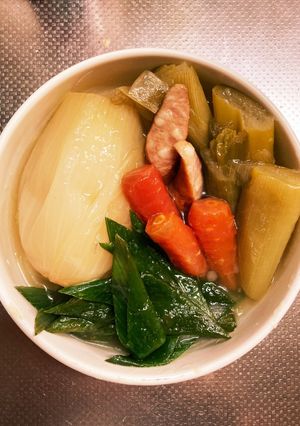 時短#炊飯器で新玉ねぎのスープ煮-レシピのメイン写真