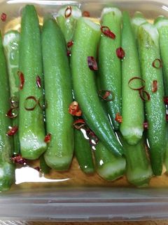 おくらの漬物-レシピのメイン写真