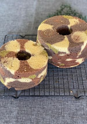 シフォンケーキ17cmと15cm２台-レシピのメイン写真