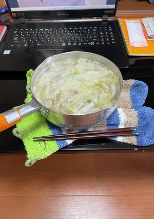 白菜と豚バラのミルフィーユ鍋チーズ入-レシピのメイン写真