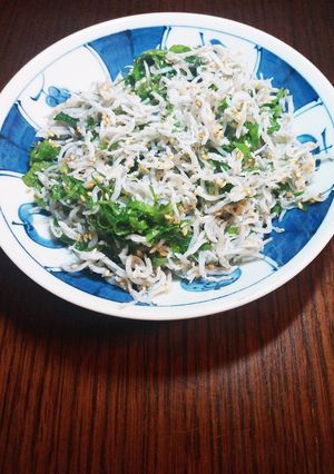 簡単☆しらすごま大葉和え-レシピのメイン写真