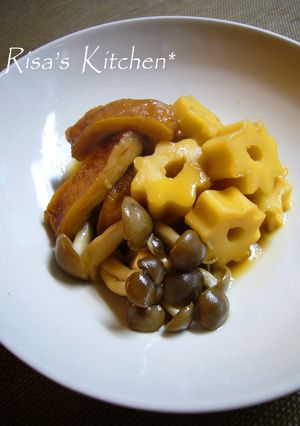 ✿ちくわぶとさつま揚げとしめじの煮物✿-レシピのメイン写真
