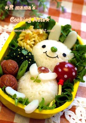 簡単キュート☆うさぎちゃんのお弁当-レシピのメイン写真