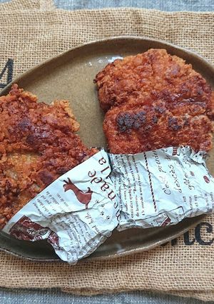 五香粉不要片栗粉で鶏むね肉の台湾大鶏排風-レシピのメイン写真