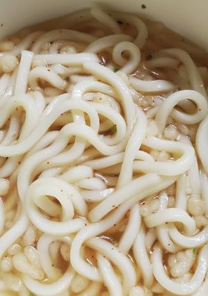 レンジでうどん-レシピのメイン写真