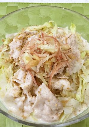 【美人レシピ】冷しゃぶごまミルクそうめん-レシピのメイン写真