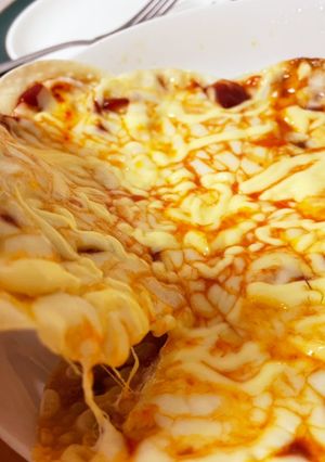 餃子の皮で作る5分ピザ-レシピのメイン写真