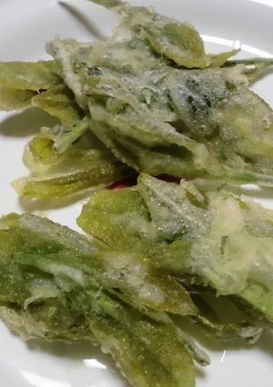 お茶の葉の天ぷら-レシピのメイン写真