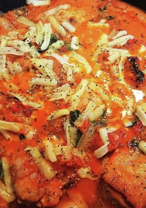 鶏もも肉のトマト煮込み-レシピのメイン写真