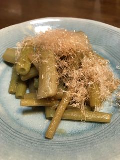 母のふき煮-レシピのメイン写真