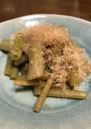 母のふき煮-レシピのメイン写真