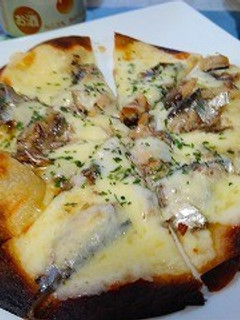簡単!トルティーヤでオイルサーディンピザ-レシピのメイン写真