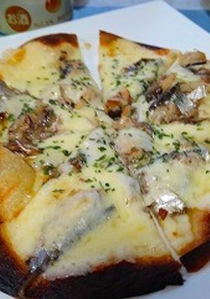 簡単！トルティーヤでオイルサーディンピザ-レシピのメイン写真