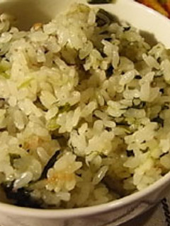 カブの葉とかつお節の炊き込みご飯-レシピのメイン写真