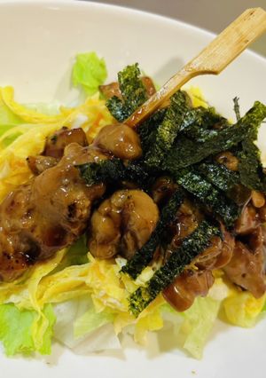 業務用の焼き鳥で超簡単！うまうま焼鳥丼✨-レシピのメイン写真