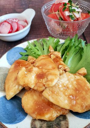 節約！むね肉の甘酢オイスターがらめ-レシピのメイン写真