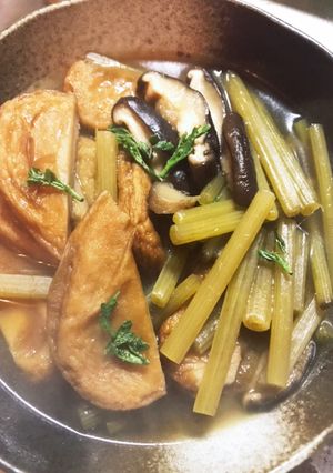 ふきとさつま揚げの煮物-レシピのメイン写真