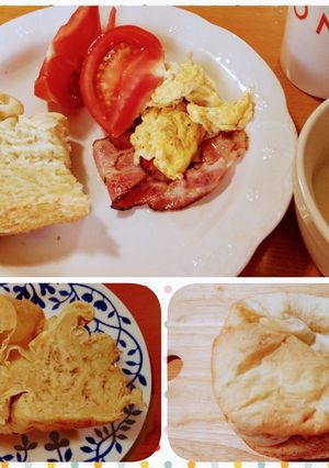 ポンデケージョ風もちもちチーズ食パン-レシピのメイン写真
