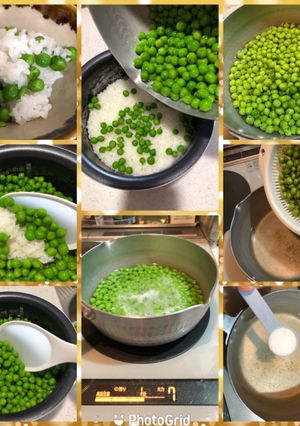 えんどう豆ご飯-レシピのメイン写真