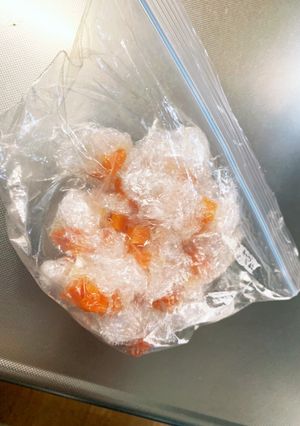 レンジお弁当用冷凍隙間埋め人参グラッセ-レシピのメイン写真