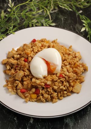 ダイエット！炒飯　ジャンバラヤ-レシピのメイン写真