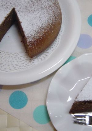 炊飯器で簡単♪チョコレートケーキ-レシピのメイン写真