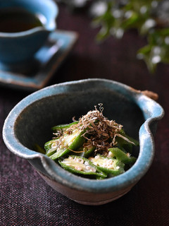オクラと刻み昆布の酢の物☆-レシピのメイン写真