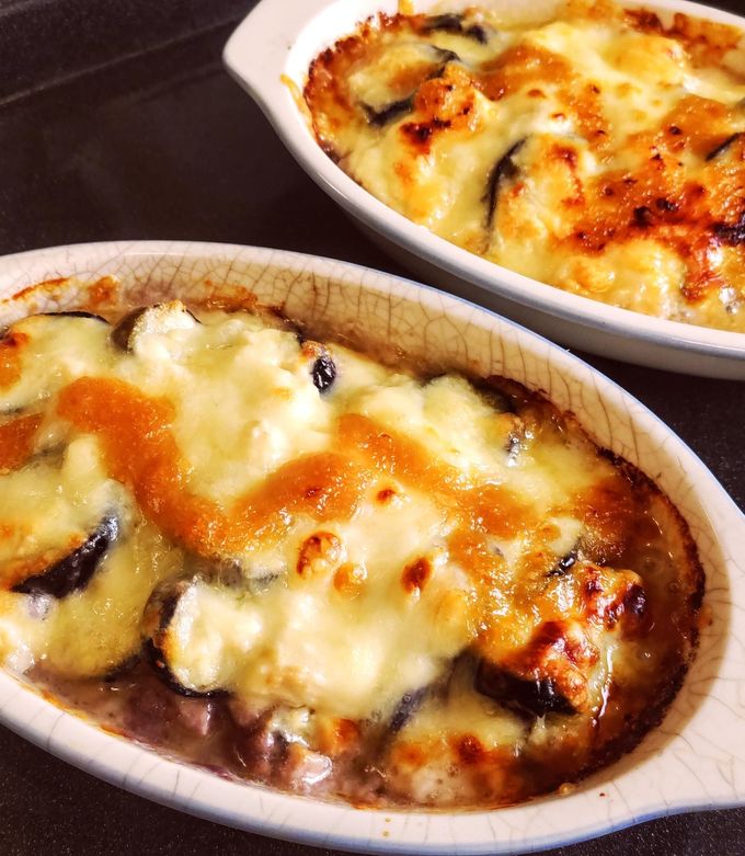 糖質減！ナスと豆腐の味噌チーズグラタン by こるね 【クックパッド