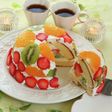 市販スポンジで簡単!ズコットケーキ