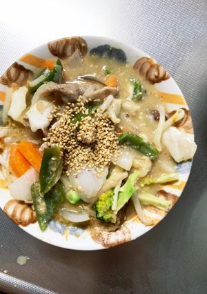 全てレンジもやし入り味噌マヨ甘酢味酢豚-レシピのメイン写真