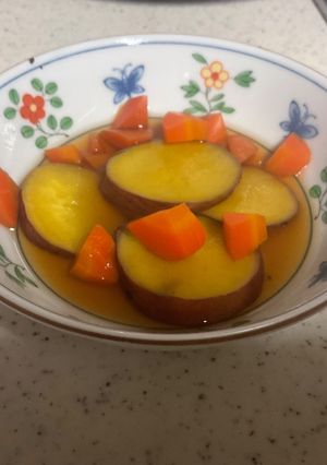 サツマイモの簡単煮物-レシピのメイン写真