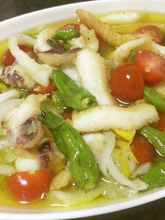 ハリイカのエスカベッシュ-レシピのメイン写真