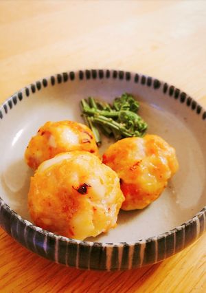 超簡単おかず☆イカボールの素揚げ-レシピのメイン写真