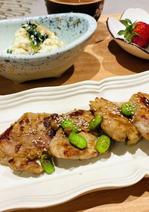 豚ひれ肉の塩麹焼き-レシピのメイン写真
