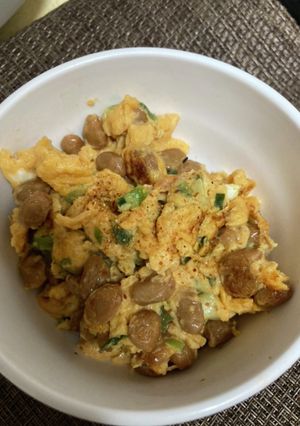 納豆たまごやき-レシピのメイン写真